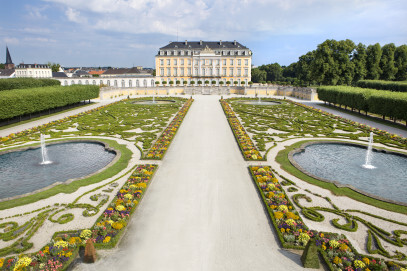 Schloss Augustusburg in Brühl, Südseite