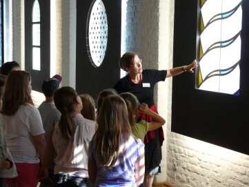 Kinderführung im Deutschen Glasmalerei-Museum Linnich