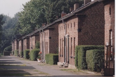 Blick in die Siedlung Eisenheim, die älteste Arbeitersiedlung im Ruhrgebiet