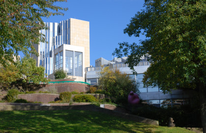 Museum Abteiberg, Gartenansicht