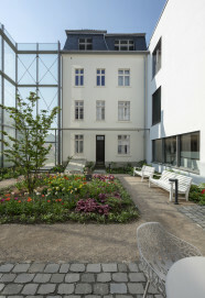 Museum August Macke Haus, Ansicht des Künstlerhauses vom Garten