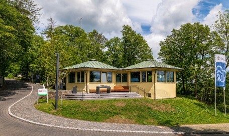 Schauplatz Petersberg - Besucherzentrum im früheren Wachhaus