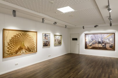 Dokumentationszentrum Glanzstoff: Ausstellungsansicht