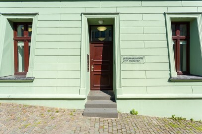 Eingang zur Begegnungsstätte Alte Synagoge Wuppertal